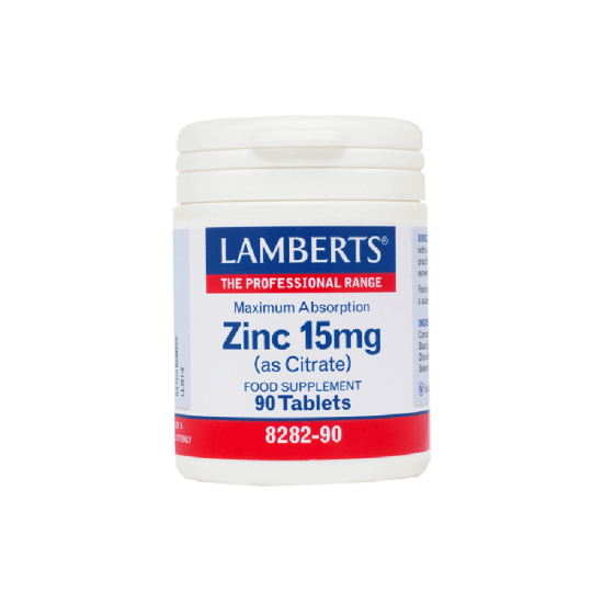 ZINC 15MG CITRATE 90TABS ZINC 15MG CITRATE 90TABS