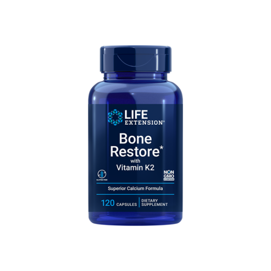 BONE RESTORE WITH VITAMIN K2 120CAPS BONE RESTORE WITH VITAMIN K2 120CAPS