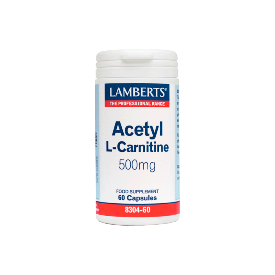 ACETYL L-CARNITINE 500MG 60CAPS ACETYL L-CARNITINE 500MG 60CAPS