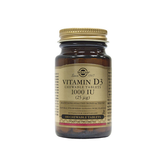 D-3 1000IU 100CHEWABLE TABS D-3 1000IU 100CHEWABLE TABS