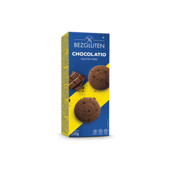 ΜΠΙΣΚΟΤΑ CHOCOLATIO ΧΩΡΙΣ ΓΛΟΥΤΕΝΗ 130GR ΜΠΙΣΚΟΤΑ CHOCOLATIO ΧΩΡΙΣ ΓΛΟΥΤΕΝΗ 130GR