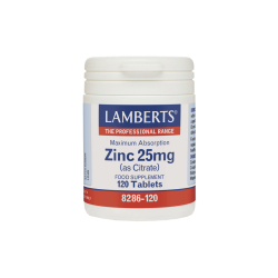 ZINC 25MG 120TABS ZINC 25MG 120TABS