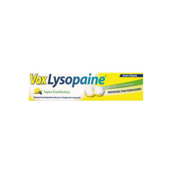 VOX LYSOPAINE 18TABS VOX LYSOPAINE 18TABS