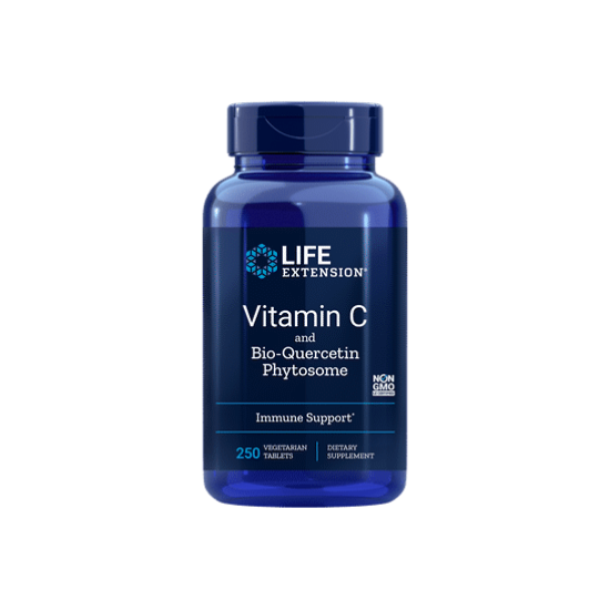 VITAMIN C AND BIO-QUERCETIN PHYTOSOME 250TABS VITAMIN C AND BIO-QUERCETIN PHYTOSOME 250TABS