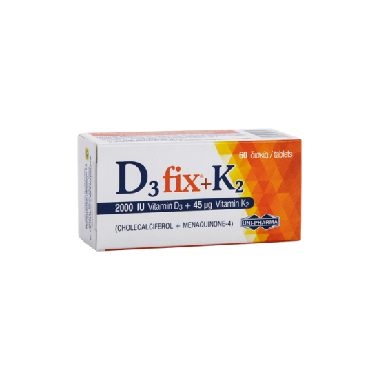 D3 FIX + K2 2000IU 60TABS D3 FIX + K2 2000IU 60TABS