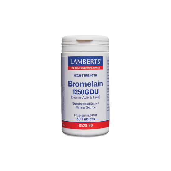 BROMELAIN 1250GDU 60CAPS BROMELAIN 1250GDU 60CAPS