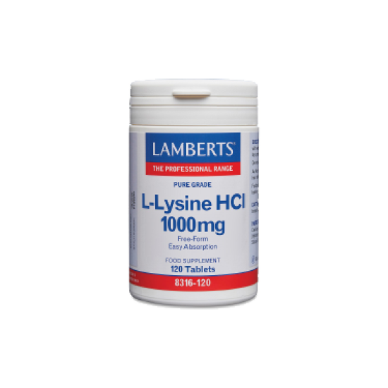 L-LYSINE 1000MG 120TABS L-LYSINE 1000MG 120TABS