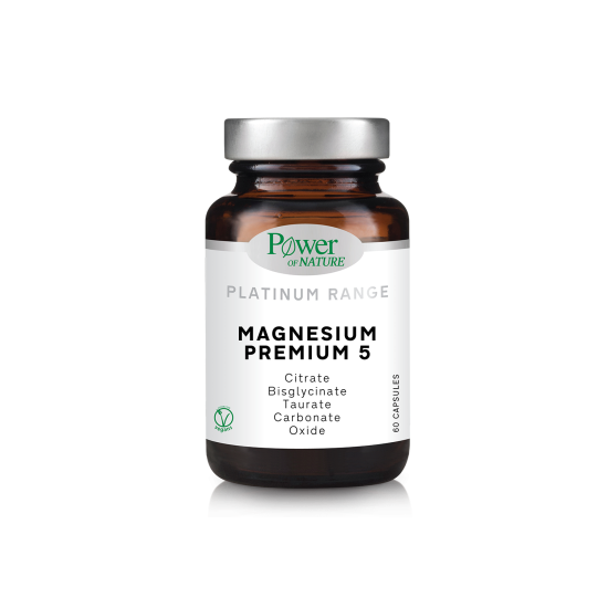 PLATINUM RANGE MAGNESIUM PREMIUM 5 60CAPS PLATINUM RANGE MAGNESIUM PREMIUM 5 60CAPS