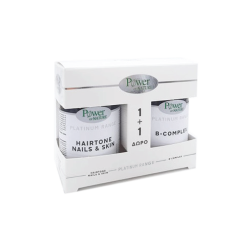 PLATINUM RANGE HAIRTONE NAILS & SKIN 30TABS + ΔΩΡΟ B-COMPLEX 20CAPS PLATINUM RANGE HAIRTONE NAILS & SKIN 30TABS + ΔΩΡΟ B-COMPLEX 20CAPS