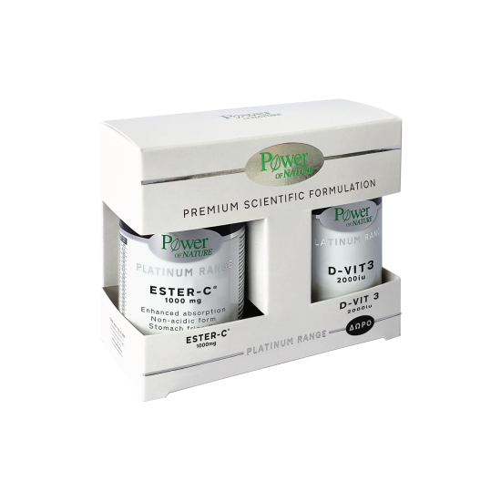 CLASSICS PLATINUM ESTER C 1000MG 30TABS + ΔΩΡΟ CLASSICS PLATINUM D-VIT 3 2000IU 20TABS CLASSICS PLATINUM ESTER C 1000MG 30TABS + ΔΩΡΟ CLASSICS PLATINUM D-VIT 3 2000IU 20TABS