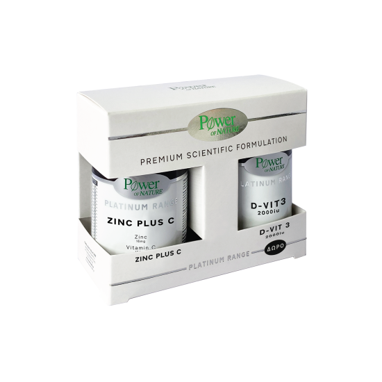 CLASSICS PLATINUM ZINC PLUS C 30TΑΒS + ΔΩΡΟ CLASSICS PLATINUM D-VIT 3 2000IU 20TABS CLASSICS PLATINUM ZINC PLUS C 30TΑΒS + ΔΩΡΟ CLASSICS PLATINUM D-VIT 3 2000IU 20TABS