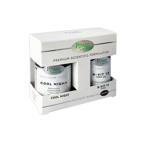 CLASSICS PLATINUM COOL NIGHT 30CAPS + ΔΩΡΟ CLASSICS PLATINUM B VIT 12 1000μg 20TABS CLASSICS PLATINUM COOL NIGHT 30CAPS + ΔΩΡΟ CLASSICS PLATINUM B VIT 12 1000μg 20TABS