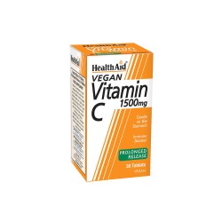 VITAMIN C PROLONGED RELEASE 1500MG 30TABS VITAMIN C PROLONGED RELEASE 1500MG 30TABS