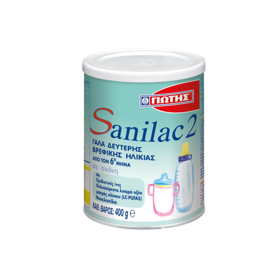SANILAC 2 MILK 400GR SANILAC 2 MILK 400GR
