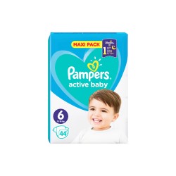 ACTIVE BABY No6 13-18KG 44ΤΕΜ MAXI PACK ACTIVE BABY No6 13-18KG 44ΤΕΜ MAXI PACK