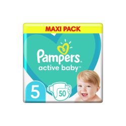 ACTIVE BABY No5 11-16KG 50ΤΕΜ MAXI PACK ACTIVE BABY No5 11-16KG 50ΤΕΜ MAXI PACK
