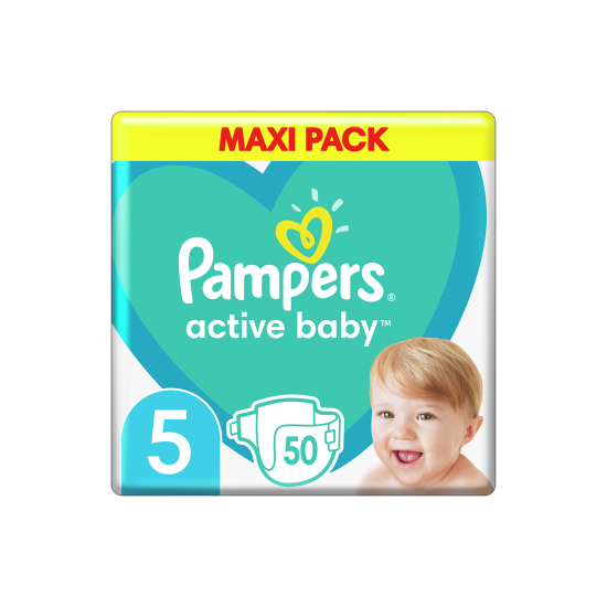 ACTIVE BABY No5 11-16KG 50ΤΕΜ MAXI PACK ACTIVE BABY No5 11-16KG 50ΤΕΜ MAXI PACK