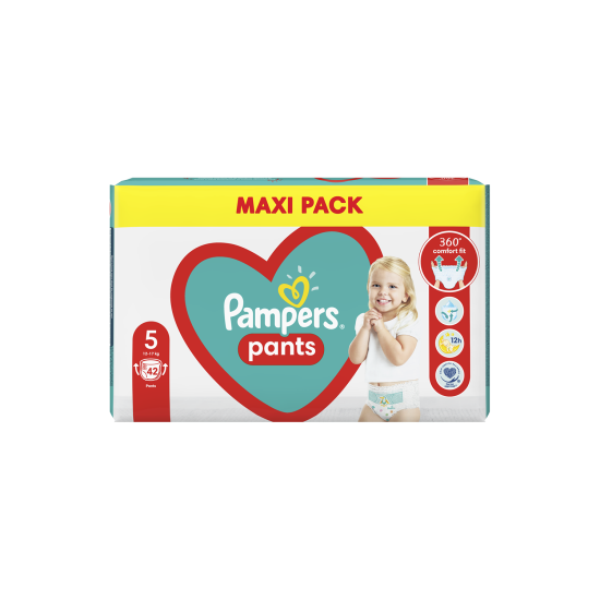 PANTS JUNIOR No5 12-18KG 42ΤEM MAXI PACK PANTS JUNIOR No5 12-18KG 42ΤEM MAXI PACK