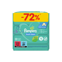 BABY WIPES FRESH CLEAN 4X52ΤΕΜ BABY WIPES FRESH CLEAN 4X52ΤΕΜ