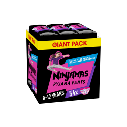 NINJAMAS 8-12Y GIRL 27-43KG 54ΤEM MONTHLY PACK NINJAMAS 8-12Y GIRL 27-43KG 54ΤEM MONTHLY PACK