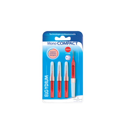 CLINIC MONO COMPACT RED 0.7MM 4ΤΕΜ CLINIC MONO COMPACT RED 0.7MM 4ΤΕΜ