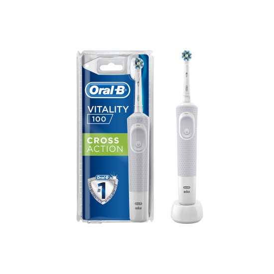 BRAUN VITALITY 100 CROSS ACTION WHITE BRAUN VITALITY 100 CROSS ACTION WHITE