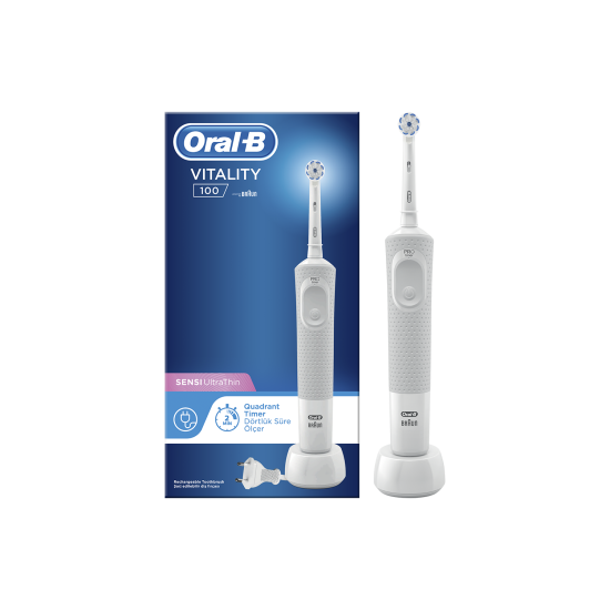 BRAUN VITALITY SENSI ULTRA THIN WHITE BRAUN VITALITY SENSI ULTRA THIN WHITE