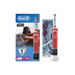 BRAUN KIDS 3+ ΕΤΩΝ STAR WARS ΗΛΕΚΤΡΙΚΗ ΟΔΟΝΤΟΒΟΥΡΤΣΑ + ΔΩΡΟ ΘΗΚΗ ΤΑΞΙΔΙΟΥ BRAUN KIDS 3+ ΕΤΩΝ STAR WARS ΗΛΕΚΤΡΙΚΗ ΟΔΟΝΤΟΒΟΥΡΤΣΑ + ΔΩΡΟ ΘΗΚΗ ΤΑΞΙΔΙΟΥ