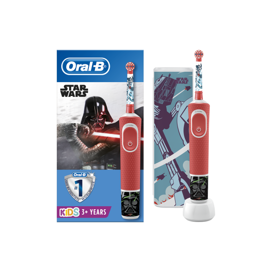 BRAUN KIDS 3+ ΕΤΩΝ STAR WARS ΗΛΕΚΤΡΙΚΗ ΟΔΟΝΤΟΒΟΥΡΤΣΑ + ΔΩΡΟ ΘΗΚΗ ΤΑΞΙΔΙΟΥ BRAUN KIDS 3+ ΕΤΩΝ STAR WARS ΗΛΕΚΤΡΙΚΗ ΟΔΟΝΤΟΒΟΥΡΤΣΑ + ΔΩΡΟ ΘΗΚΗ ΤΑΞΙΔΙΟΥ