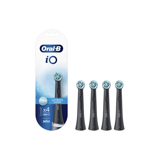 BRAUN IO ΑΝΤΑΛΛΑΚΤΙΚΑ ULTIMATE CLEAN BLACK 4TΕΜ BRAUN IO ΑΝΤΑΛΛΑΚΤΙΚΑ ULTIMATE CLEAN BLACK 4TΕΜ