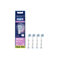 BRAUN ΑΝΤΑΛΛΑΚΤΙΚΑ ΒΟΥΡΤΣΑΚΙΑ SENSITIVE CLEAN 4ΤΕΜ