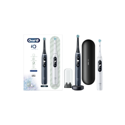 BRAUN iO 7 MAGNETIC BLACK ONYX + BRAUN iO 7 MAGNETIC WHITE ALABASTER BRAUN iO 7 MAGNETIC BLACK ONYX + BRAUN iO 7 MAGNETIC WHITE ALABASTER