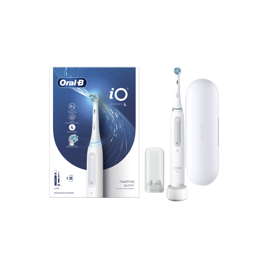 BRAUN iO 4 MAGNETIC WHITE + TRAVEL CASE BRAUN iO 4 MAGNETIC WHITE + TRAVEL CASE