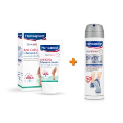 SET ANTI CALLUS INTENSIVE CREAM 75ML + SILVER ACTIVE ANTI TRANSPIRANT 150ML SET ANTI CALLUS INTENSIVE CREAM 75ML + SILVER ACTIVE ANTI TRANSPIRANT 150ML