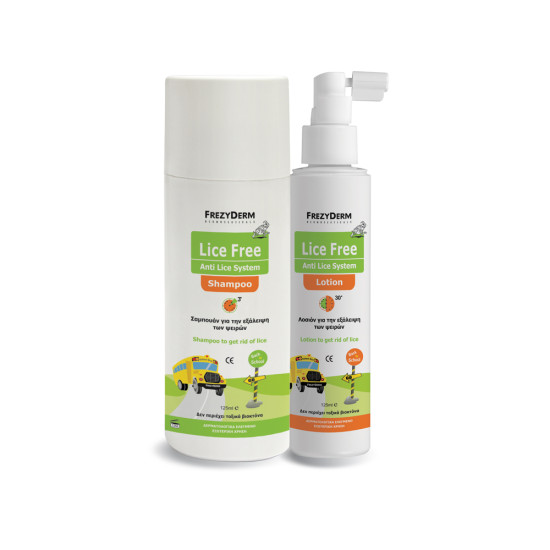 LICE FREE SET - ΣΑΜΠΟΥΑΝ 125ML + ΛΟΣΙΟΝ 125ML LICE FREE SET - ΣΑΜΠΟΥΑΝ 125ML + ΛΟΣΙΟΝ 125ML