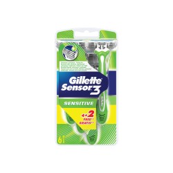 SENSOR 3 SENSITIVE ΜΙΑΣ ΧΡΗΣΗΣ 4ΤΕΜ + 2ΤΕΜ ΔΩΡΟ SENSOR 3 SENSITIVE ΜΙΑΣ ΧΡΗΣΗΣ 4ΤΕΜ + 2ΤΕΜ ΔΩΡΟ