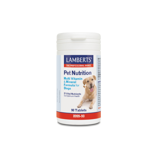 MULTI VITAMIN AND MINERAL FOR DOGS 90TABS MULTI VITAMIN AND MINERAL FOR DOGS 90TABS