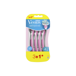 VENUS SENSITIVE ΓΥΝΑΙΚΕΙΑ ΞΥΡΑΦΑΚΙΑ ΜΙΑΣ ΧΡΗΣΗΣ 3ΤΕΜ + 1 ΔΩΡΟ VENUS SENSITIVE ΓΥΝΑΙΚΕΙΑ ΞΥΡΑΦΑΚΙΑ ΜΙΑΣ ΧΡΗΣΗΣ 3ΤΕΜ + 1 ΔΩΡΟ