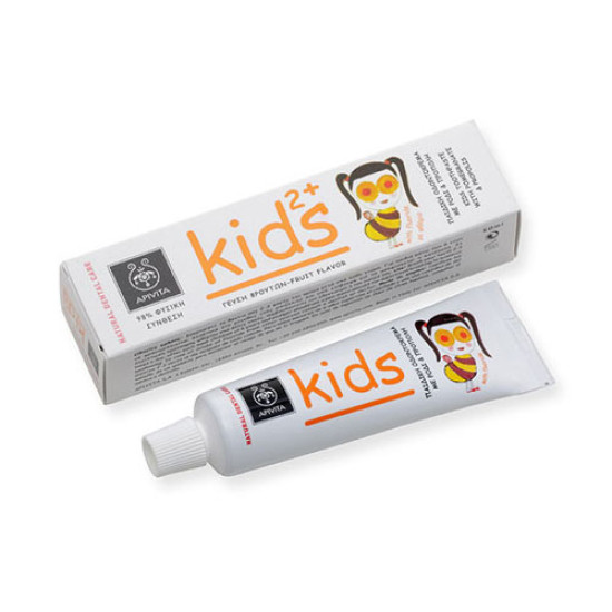 TOOTHPASTE KIDS 2+ ΡΟΔΙ & ΠΡΟΠΟΛΗ 50ML TOOTHPASTE KIDS 2+ ΡΟΔΙ & ΠΡΟΠΟΛΗ 50ML