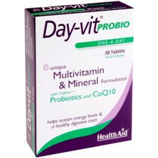 DAY VIT PROBIO PROBIOTICS & CoQ10 30TABS DAY VIT PROBIO PROBIOTICS & CoQ10 30TABS