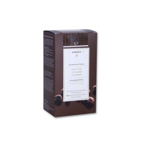 ARGAN OIL ADVANCED COLORANT 5.7 ΚΑΣΤΑΝΟ ΣΟΚΟΛΑΤΙ ARGAN OIL ADVANCED COLORANT 5.7 ΚΑΣΤΑΝΟ ΣΟΚΟΛΑΤΙ
