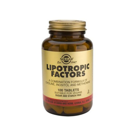 LIPOTROPIC FACTORS 100TABS LIPOTROPIC FACTORS 100TABS
