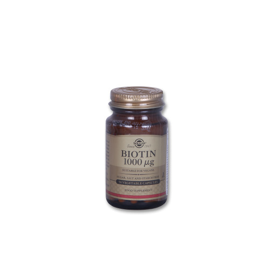 BIOTIN 1000MCG 50CAPS BIOTIN 1000MCG 50CAPS