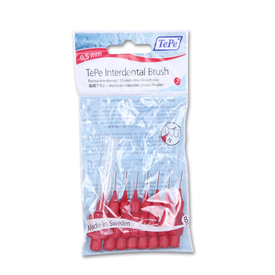 ΜΕΣΟΔΟΝΤΙΑ ΒΟΥΡΤΣΑΚIA ΚΟΚΚINO 0.5ΜΜ 8ΤΕΜ ΜΕΣΟΔΟΝΤΙΑ ΒΟΥΡΤΣΑΚIA ΚΟΚΚINO 0.5ΜΜ 8ΤΕΜ